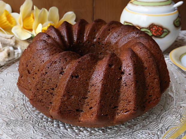Ciambella al caffè senza uova 1