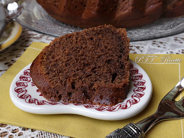 Ciambella al caffè senza uova 2
