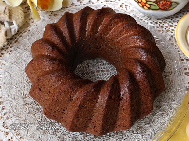 Ciambella al caffè senza uova 5