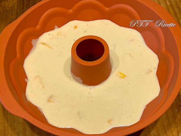 Ciambella al mango, senza uova e burro 14