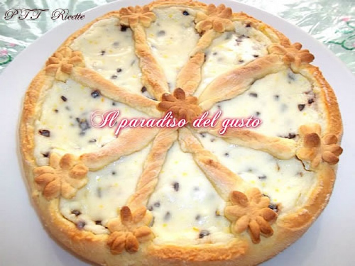 Crostata morbida con ricotta e cioccolato - PTT Ricette