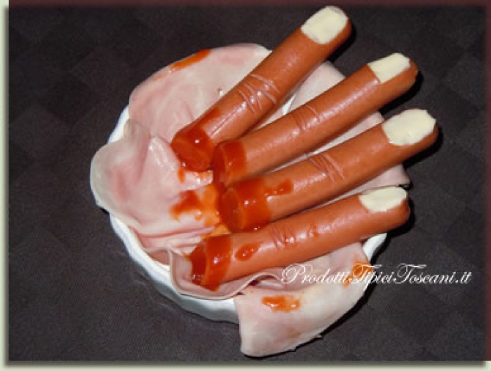 Dita mozzate Ricette per Halloween PTT Ricette