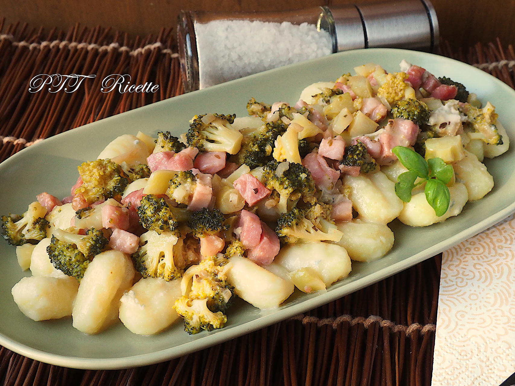 pasta con pancetta e gorgonzola