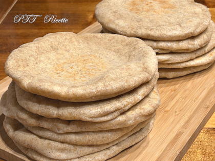Batbout integrali - Pane marocchino integrale