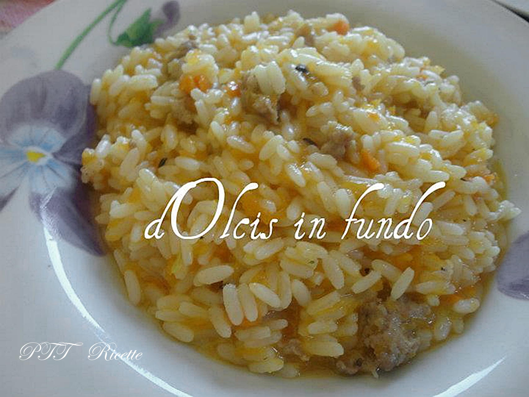Risotto con zucca e salsiccia | Ricetta Riso - PTT Ricette