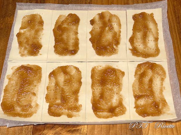 Sfogliatine mele e marmellata 6